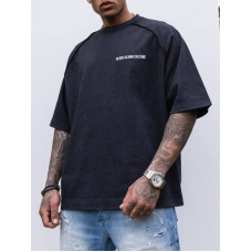 Oversize футболка з принтом