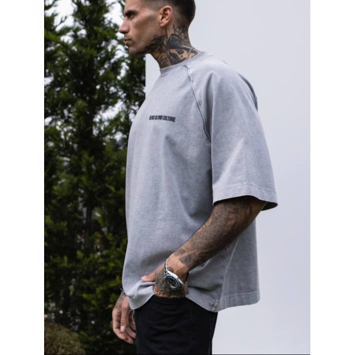 Oversize футболка з принтом