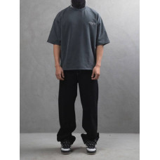 Oversize футболка з принтом