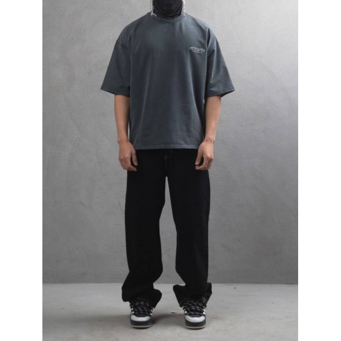 Oversize футболка з принтом