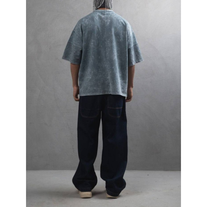 Oversize футболка з принтом