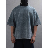 Oversize футболка з принтом