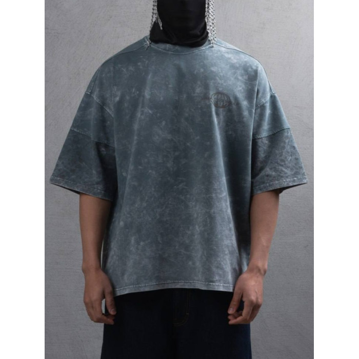 Oversize футболка з принтом