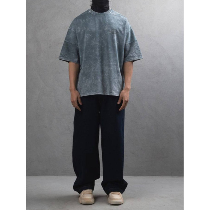 Oversize футболка з принтом