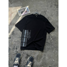 Oversize футболка з принтом