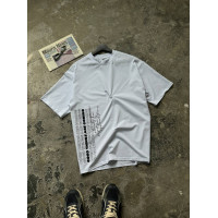 Oversize футболка з принтом