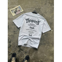 Oversize футболка з принтом