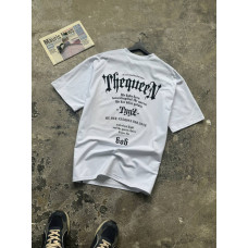 Oversize футболка з принтом