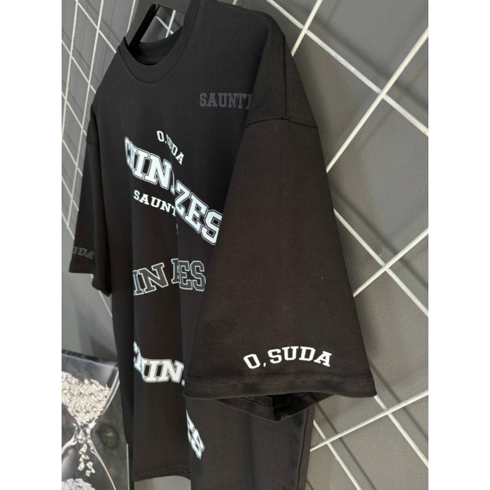 Oversize футболка з принтом