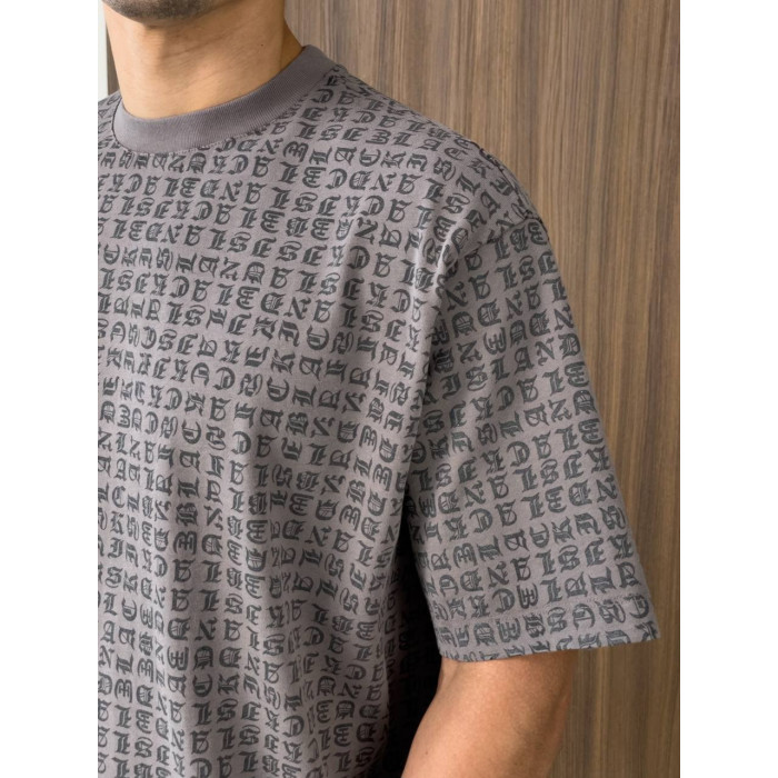Oversize футболка з принтом