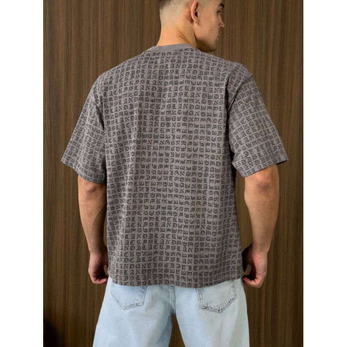 Oversize футболка з принтом