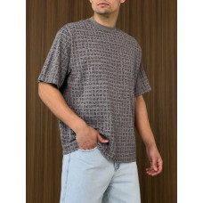 Oversize футболка з принтом