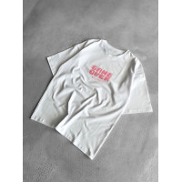 Oversize футболка з принтом
