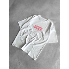 Oversize футболка з принтом