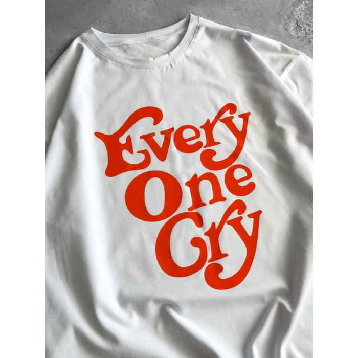 Oversize футболка з принтом