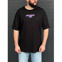 Oversize футболка з принтом