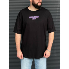 Oversize футболка з принтом