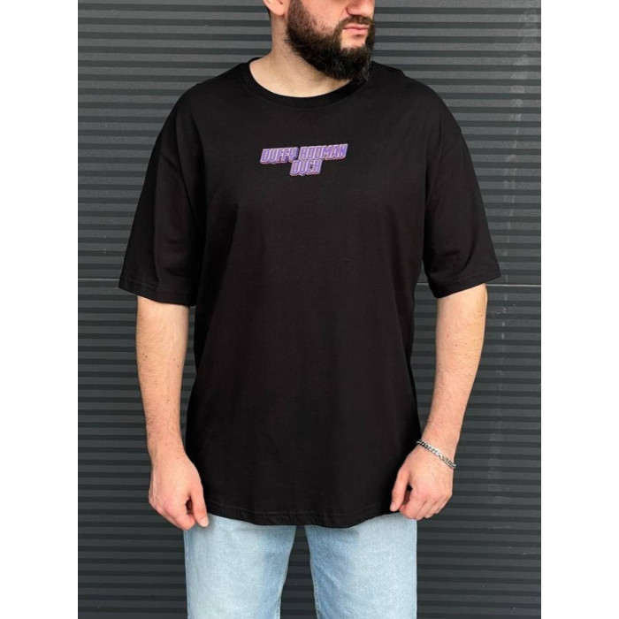 Oversize футболка з принтом