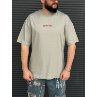 Oversize футболка з принтом