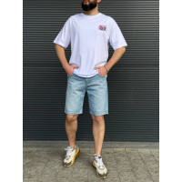 Oversize футболка з принтом