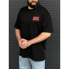 Oversize футболка з принтом