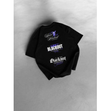 Oversize футболка з принтом