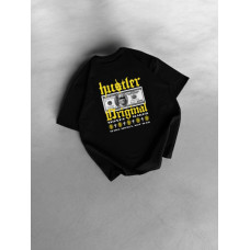 Oversize футболка з принтом
