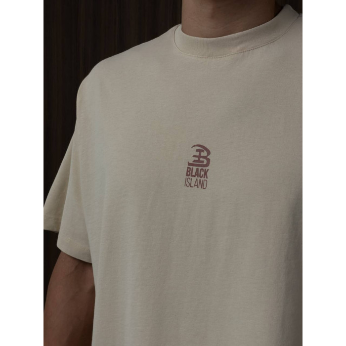 Oversize футболка з принтом