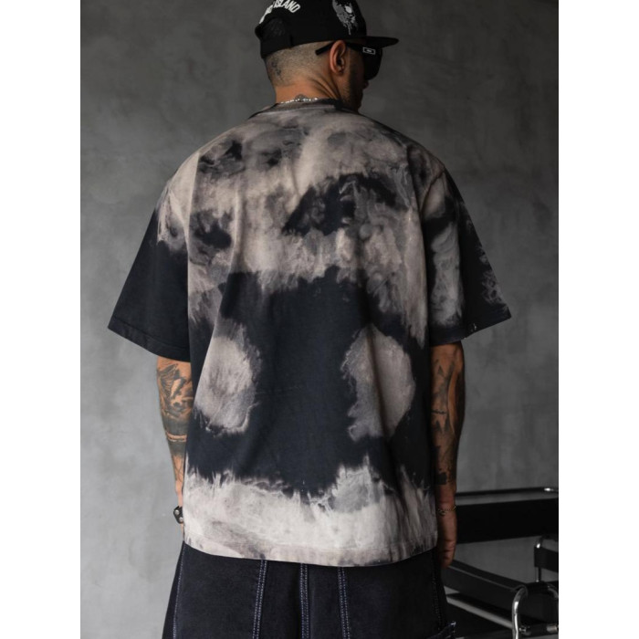 Oversize футболка з принтом