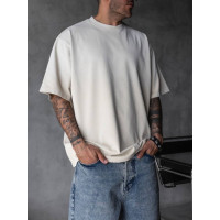 Oversize футболка з вивареної тканини