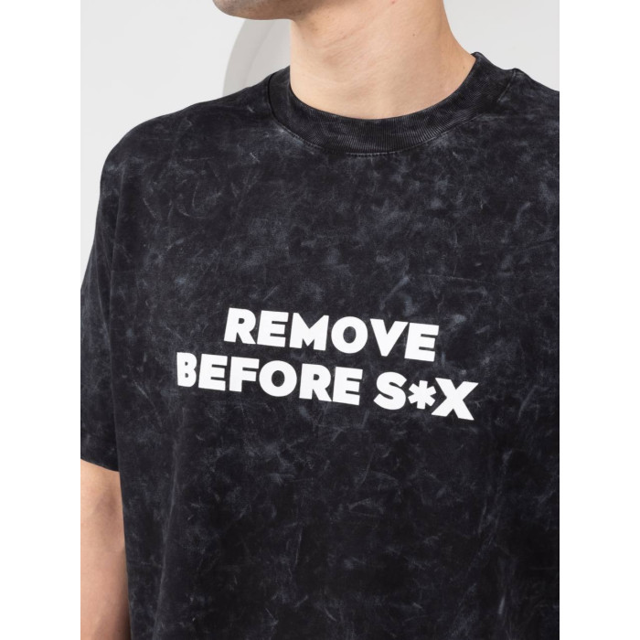 Oversize футболка з принтом
