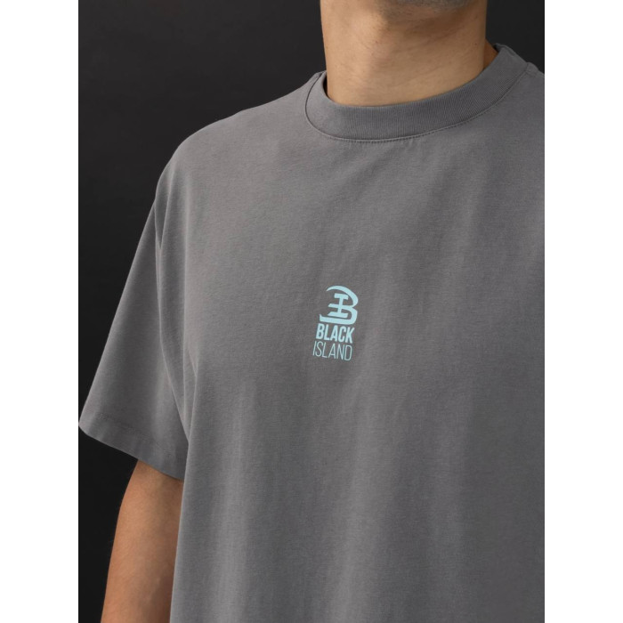 Oversize футболка з принтом