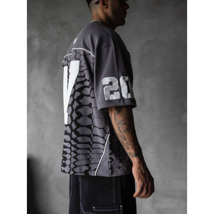 Oversize футболка з принтом
