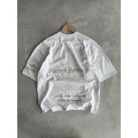 Oversize футболка з принтом