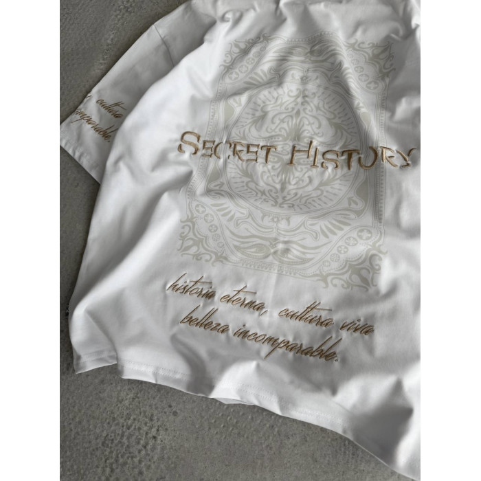 Oversize футболка з принтом
