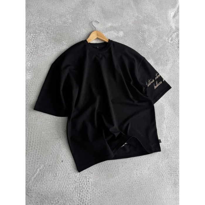 Oversize футболка з принтом