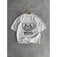 Oversize футболка з вишивкою