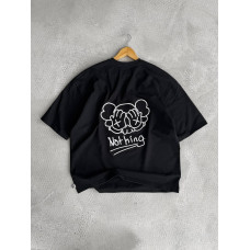 Oversize футболка з вишивкою
