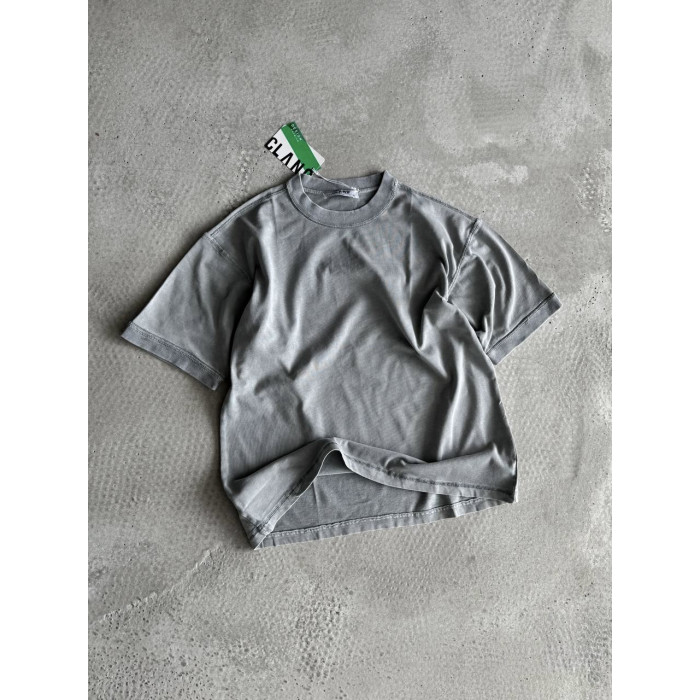 Oversize футболка з вивареної тканини