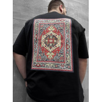 Oversize футболка з принтом