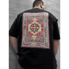 Oversize футболка з принтом