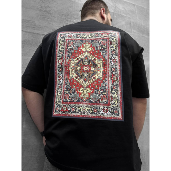 Oversize футболка з принтом