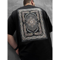 Oversize футболка з принтом