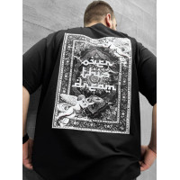 Oversize футболка з принтом