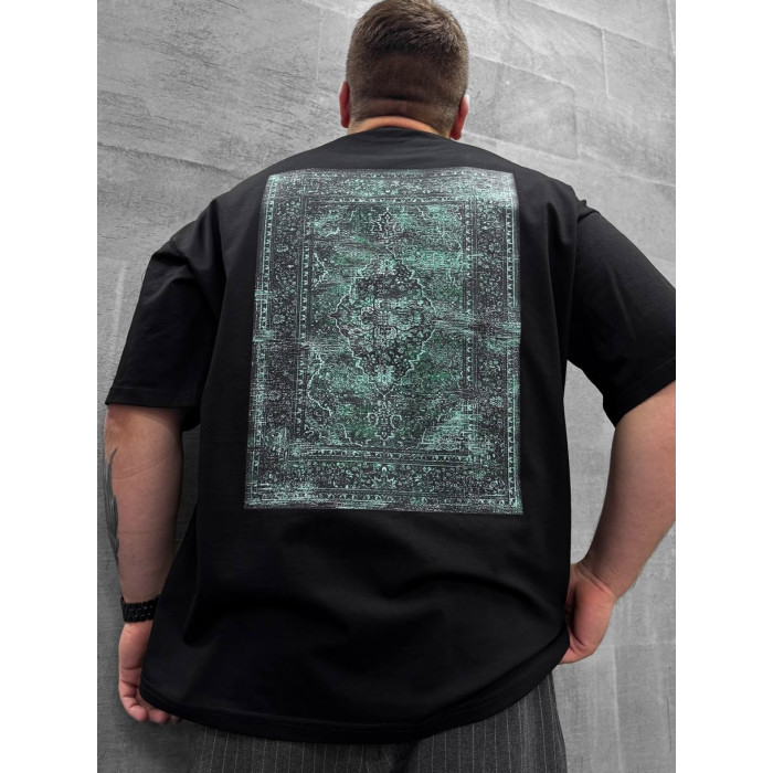 Oversize футболка з принтом
