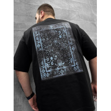 Oversize футболка з принтом