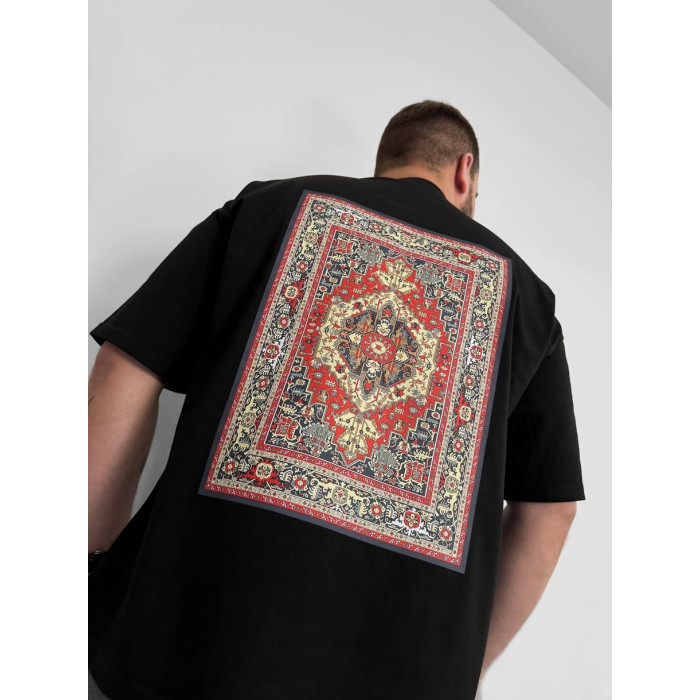 Oversize футболка з принтом