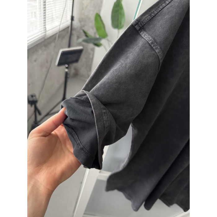 Oversize футболка з принтом