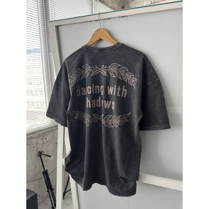 Oversize футболка з принтом