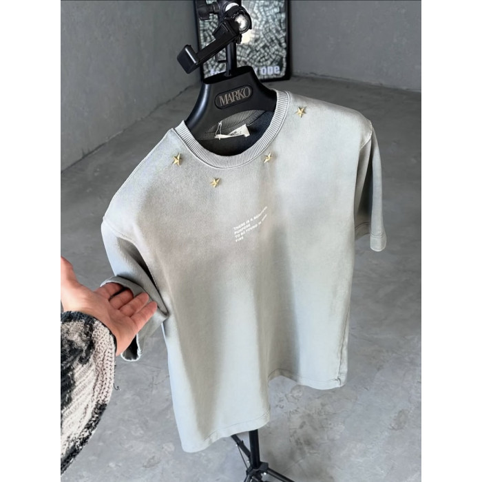 Oversize футболка з надписом